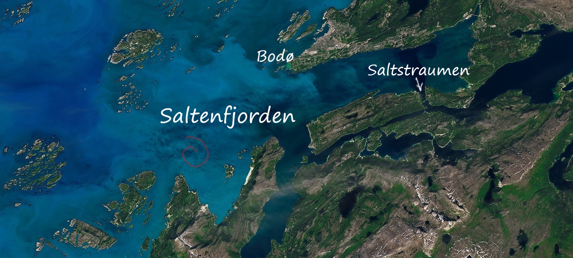 Saltenfjorden Norway